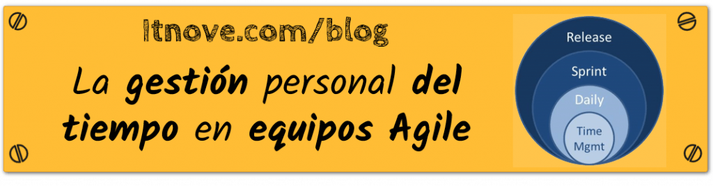 Scrum y la gestión del tiempo personal