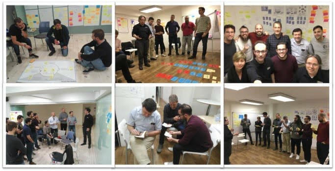 Un ejemplo de transparencia del curso Professional Scrum Master II