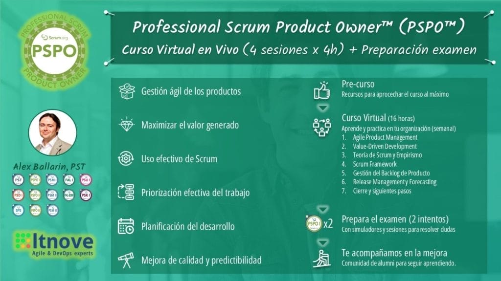 Banner Curso Professional Scrum Product Owner