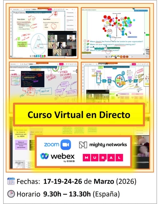 Curso Professional Agile Leadership virtual de scrum.org del 17/3/2026